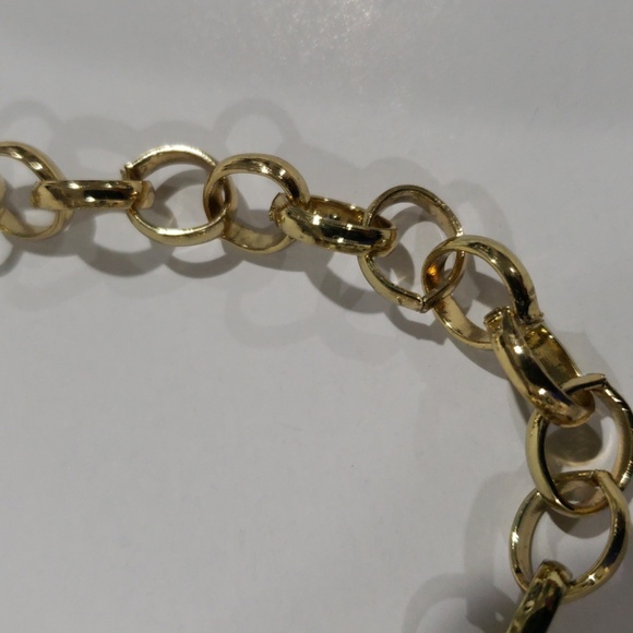 Charming Charlie Gold Chunky Chain Necklace – Polished Statement Women's Jewelry - Picture 6 of 10